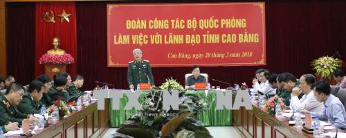 Cao Bang prepares for Vietnam-China border defence exchange ảnh 1