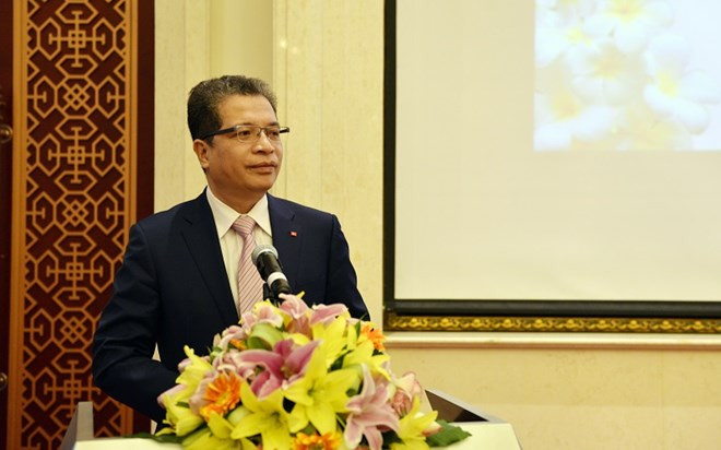 Vietnamese, Lao embassies in China hold friendship exchange ảnh 1
