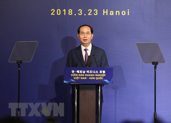 President: Future of Vietnam-RoK ties lies on businesses ảnh 1