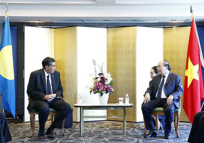 President meets foreign leaders attending state funeral of late Japanese PM ảnh 3 President meets foreign leaders attending state funeral of late Japanese PM ảnh 3