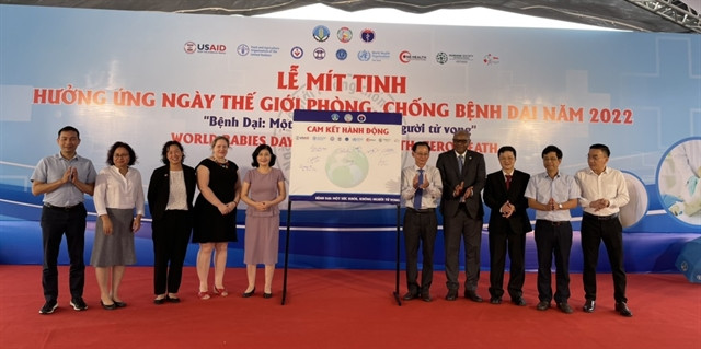 Joints efforts to help Vietnam to eliminate dog-transmitted rabies deaths by 2030 ảnh 1 Joints efforts to help Vietnam to eliminate dog-transmitted rabies deaths by 2030 ảnh 1