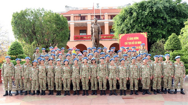 Vietnam peacekeeping force sets out on first mission in South Sudan ảnh 1