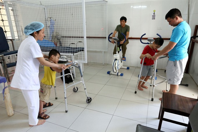 Handicapped children lack access to education ảnh 1 Handicapped children lack access to education ảnh 1
