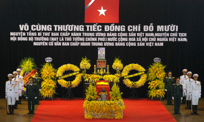 State funeral begins for former Party General Secretary Do Muoi ảnh 1