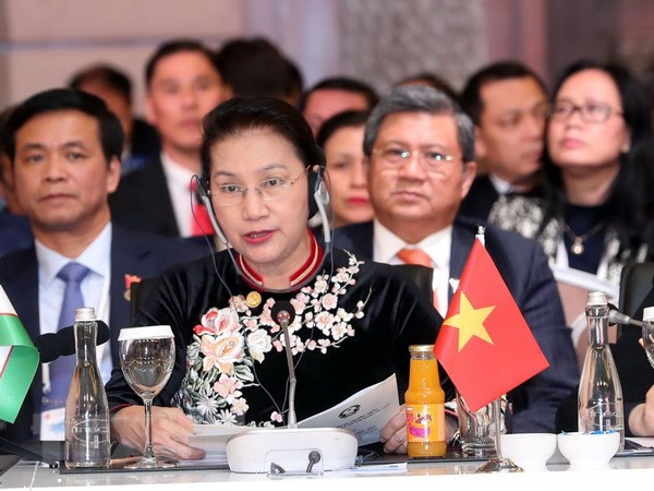 Vietnam ready to support cooperation with Eurasian parliaments: NA Chairwoman ảnh 1