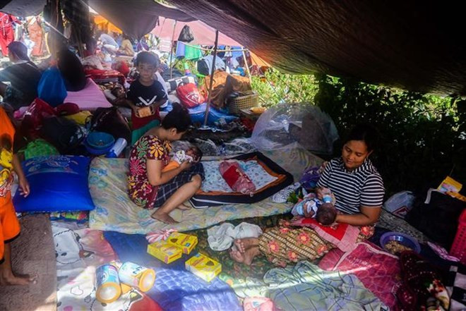Int’l aid effort helps Indonesia disaster victims ảnh 1