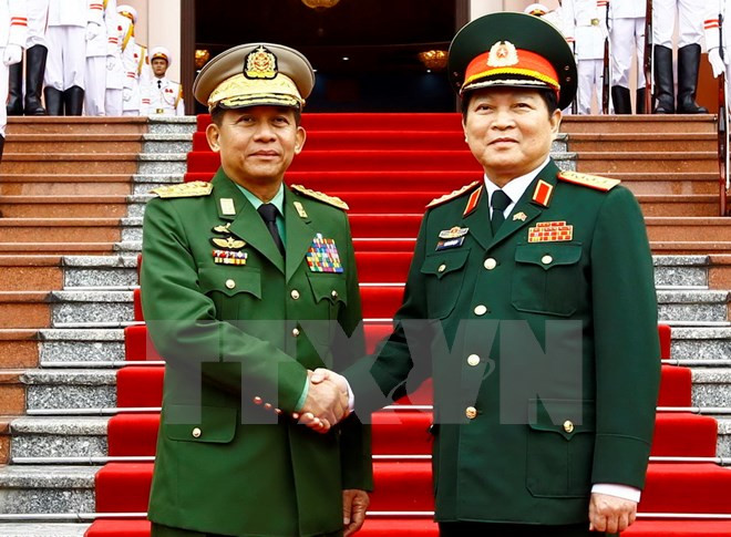 Vietnam, Myanmar enhance defence collaboration ảnh 1 Vietnam, Myanmar enhance defence collaboration ảnh 1