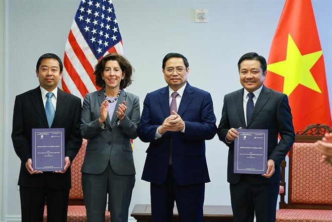 Vietnam, US issue Joint Leaders’ Statement ảnh 4