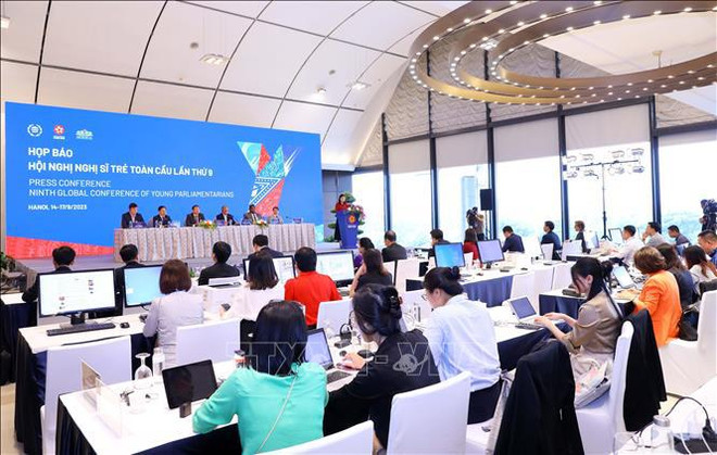 Ninth Global Conference of Young Parliamentarians wraps up ảnh 5 Ninth Global Conference of Young Parliamentarians wraps up ảnh 5