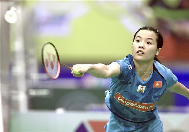 Nguyen Thuy Linh wins trophy at Vietnam Open 2023 badminton tournament ảnh 1 Nguyen Thuy Linh wins trophy at Vietnam Open 2023 badminton tournament ảnh 1
