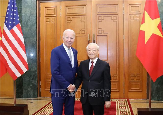Vietnam, US issue Joint Leaders’ Statement ảnh 1 Vietnam, US issue Joint Leaders’ Statement ảnh 1