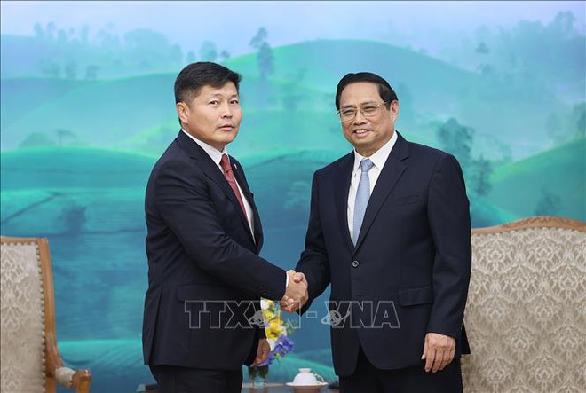PM receives Mongolian Minister of Justice and Home Affairs ảnh 1