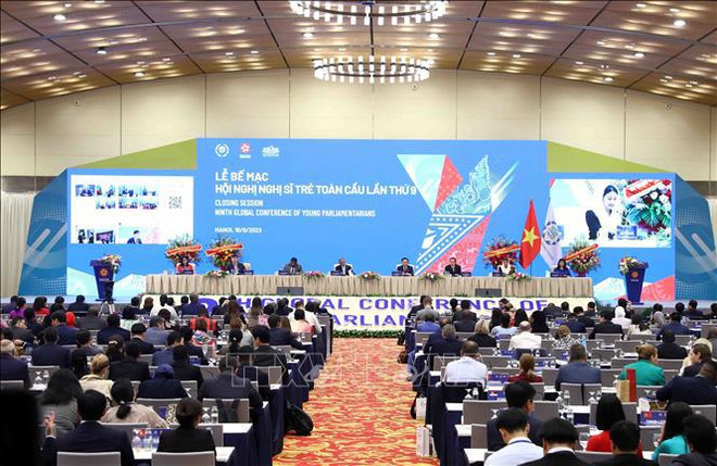 Ninth Global Conference of Young Parliamentarians wraps up ảnh 1