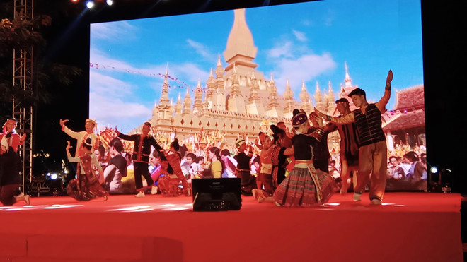 Laos National Art Troupe performs in Quang Nam ảnh 1 Laos National Art Troupe performs in Quang Nam ảnh 1