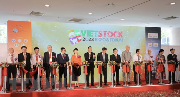 Over 350 exhibitors join Vietstock Expo & Forum 2023 ảnh 1