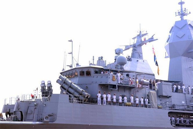 Royal Australian Navy ship visits Vietnam ảnh 1 Royal Australian Navy ship visits Vietnam ảnh 1