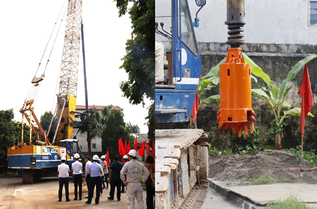 Work begins on century high altitude marker to serve urban planning ảnh 1 Work begins on century high altitude marker to serve urban planning ảnh 1