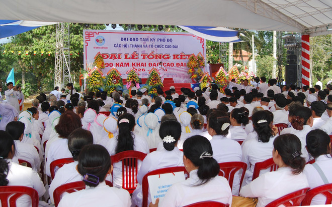 Cao Dai religion marks 90th founding anniversary ảnh 1 Cao Dai religion marks 90th founding anniversary ảnh 1