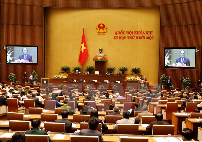 NA Chairman delivers draft working report for 13th tenure ảnh 1