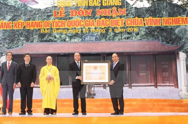 Vinh Nghiem Pagoda receives Special National Relic title ảnh 2 Vinh Nghiem Pagoda receives Special National Relic title ảnh 2