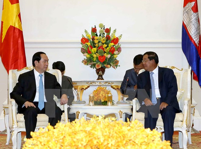 Vietnam, Cambodia issue Joint Statement ảnh 1 Vietnam, Cambodia issue Joint Statement ảnh 1