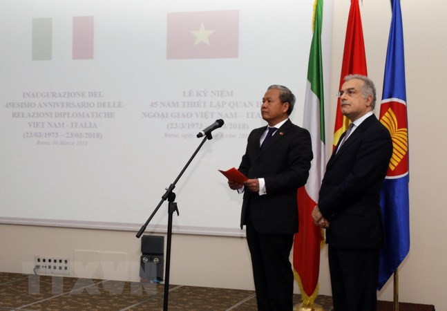 Embassy celebrates 45 years of Vietnam-Italy relations ảnh 1