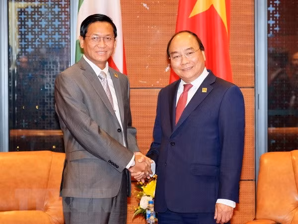 PM welcomes Myanmar Vice President ảnh 1