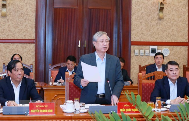 13th National Party Congress: Sub-committee for organisation meets ảnh 1