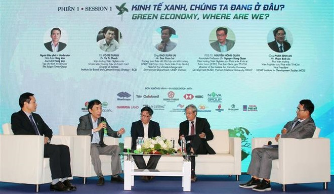 Green economy forum: green growth becomes mainstream trend ảnh 1