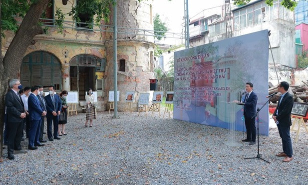 Hanoi starts work on conserving French-time villa ảnh 1