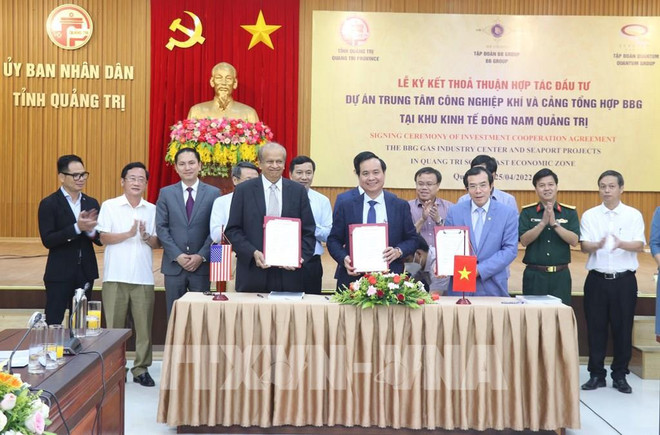 Gas industry centre, seaport worth 5.5 billion USD to be developed in Quang Tri ảnh 2 Gas industry centre, seaport worth 5.5 billion USD to be developed in Quang Tri ảnh 2