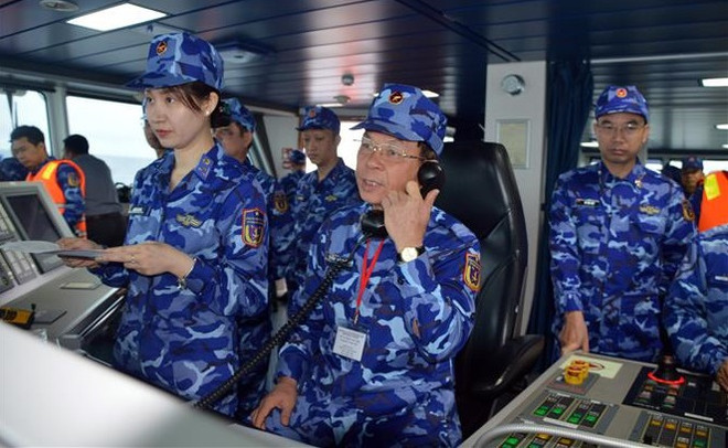 Vietnam, China finish joint sea patrol ảnh 1 Vietnam, China finish joint sea patrol ảnh 1