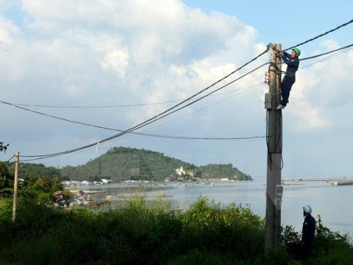 Kien Giang power supply projects benefit islanders ảnh 1