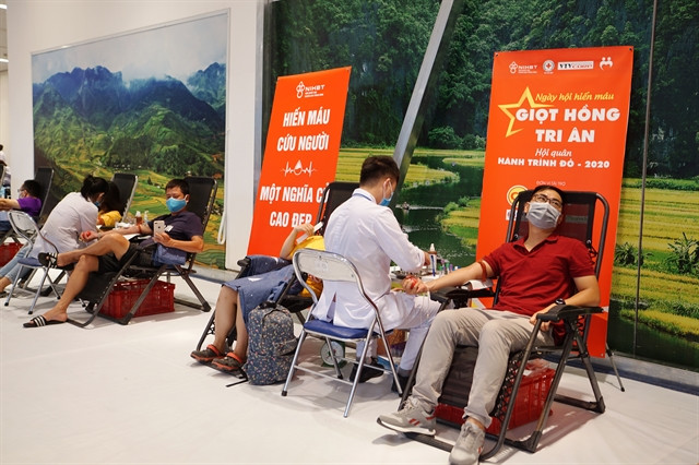 Red Journey draws thousands of blood donors in Hanoi ảnh 1 Red Journey draws thousands of blood donors in Hanoi ảnh 1