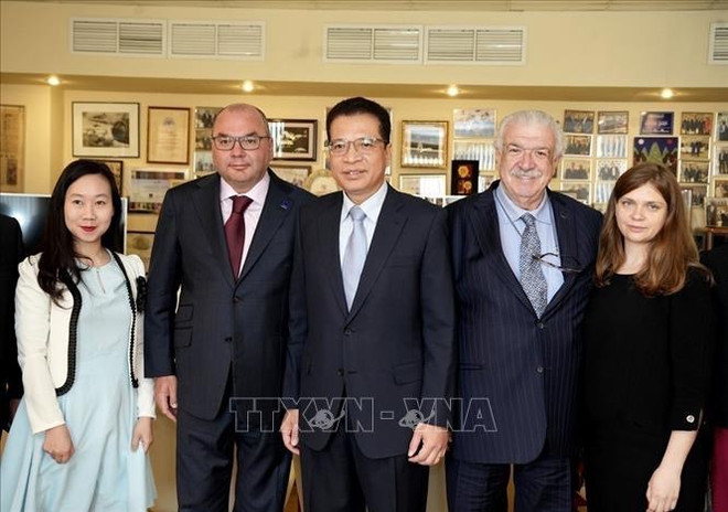 Vietnam, Russia step up communications relations ảnh 1 Vietnam, Russia step up communications relations ảnh 1