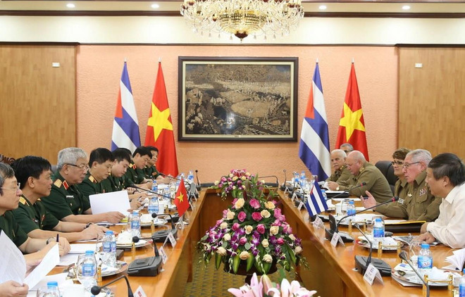 Vietnam, Cuba hold third defence policy dialogue ảnh 1