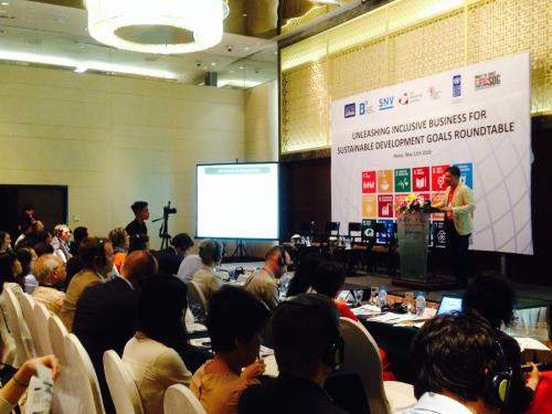 Roundtable: Inclusive business, leverage for SDGs ảnh 1