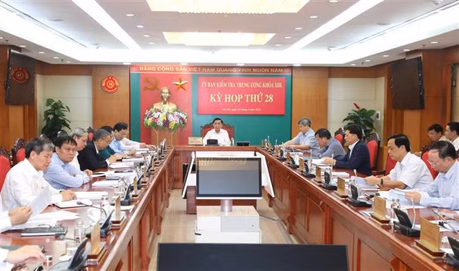 Inspection commission decides disciplinary measures against Party members ảnh 1