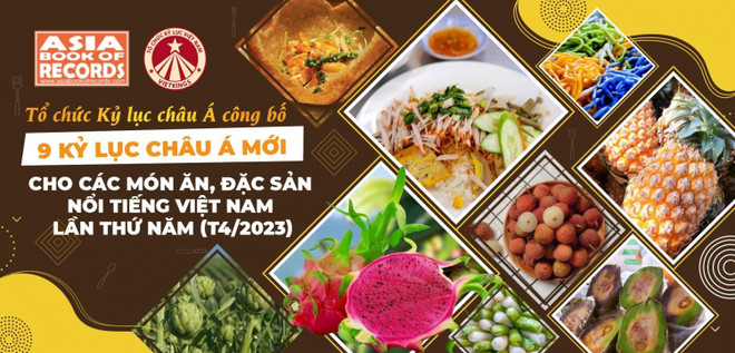 Nine more Asian records for Vietnamese dishes, specialties recognised ảnh 1