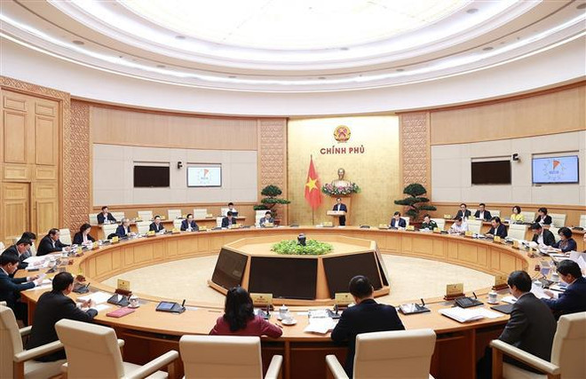 Government convenes law-building meeting ảnh 1