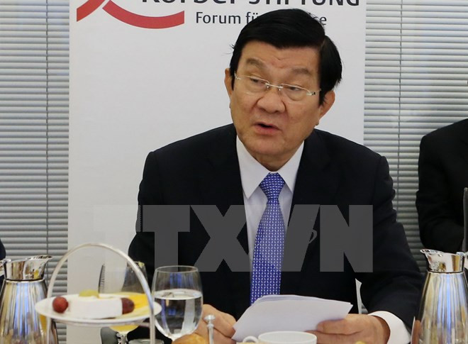 President hails Vietnam-Germany economic cooperation potential ảnh 1 President hails Vietnam-Germany economic cooperation potential ảnh 1