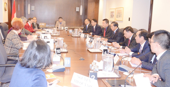 Vietnam, Canada parliaments hoped to boost substantive cooperation ảnh 1 Vietnam, Canada parliaments hoped to boost substantive cooperation ảnh 1
