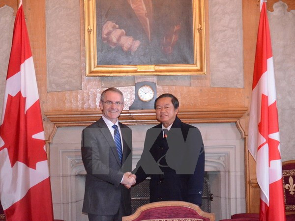 Vietnam eyes reinforced ties with Canada ảnh 1 Vietnam eyes reinforced ties with Canada ảnh 1