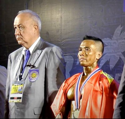 Bodybuilders win world champs gold in Thailand ảnh 1