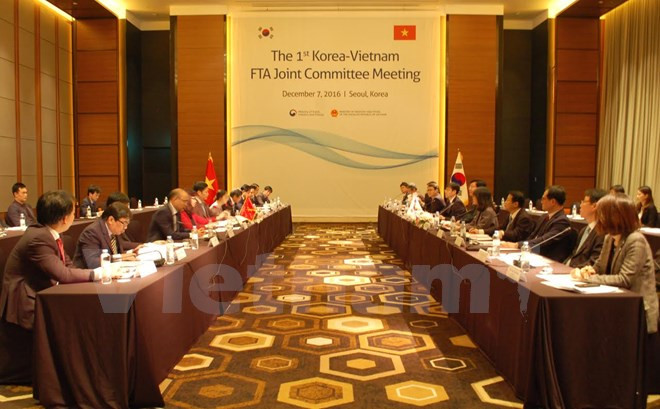 Vietnam, RoK hold joint committees’ sessions ảnh 1 Vietnam, RoK hold joint committees’ sessions ảnh 1