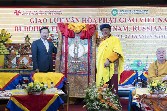 Buddhist cultural exchange of Vietnam, Russia, India held in Moscow ảnh 1