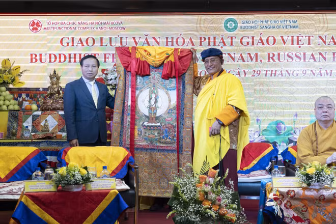 Buddhist cultural exchange of Vietnam, Russia, India held in Moscow ảnh 1