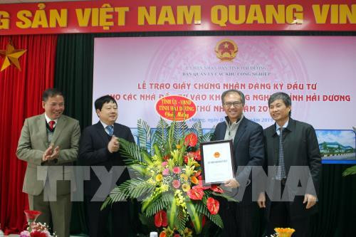 Hai Duong grants licences to first foreign-invested projects in 2019 ảnh 1
