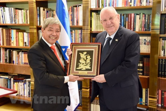 Israel treasures ties with Vietnam: Israeli President ảnh 1 Israel treasures ties with Vietnam: Israeli President ảnh 1
