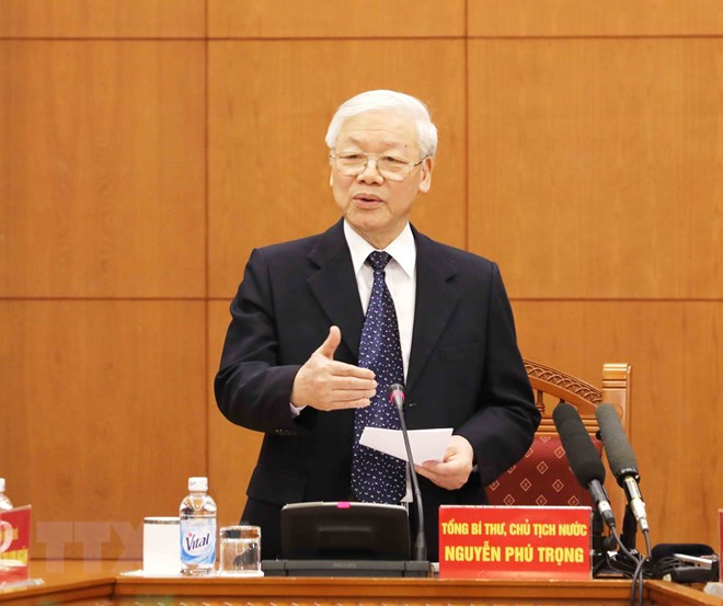 Sub-committee on 13th National Party Congress documents meets ảnh 1